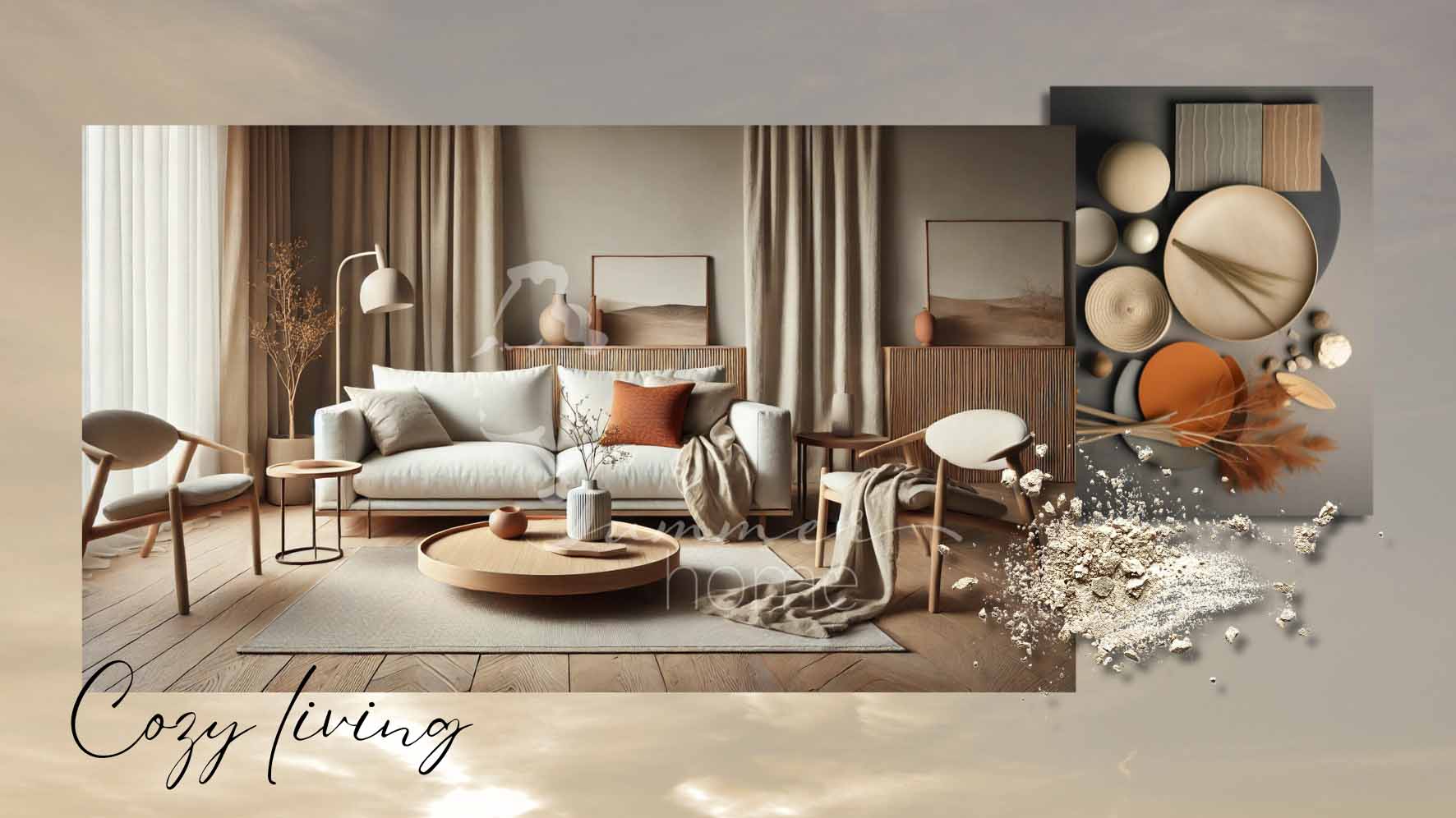 Wohnzimmer Komposition