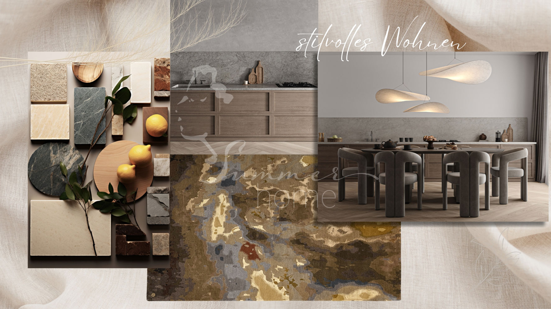 Stilvolles Wohnen I Produktdesign by Summer Home