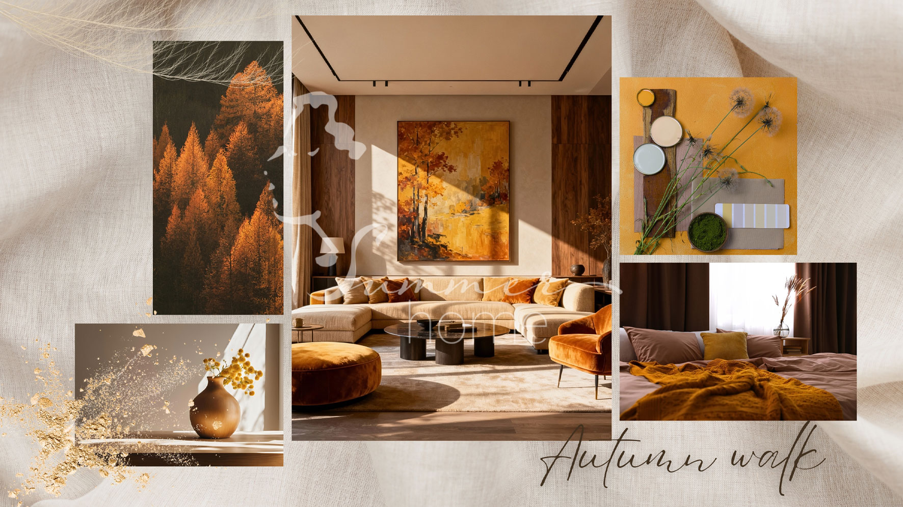 Art &amp; Design Konzept Wohnzimmer